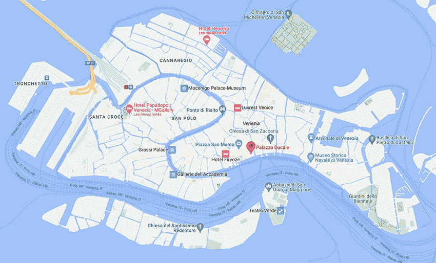 ticket palais des doges